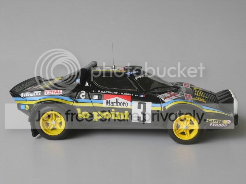 Sunstar RALLY Lancia Stratos HF Rally #5 B. Darniche/A. Mahe 2nd Tour de Cor